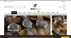 Desktop Screenshot of mays-berlin.com